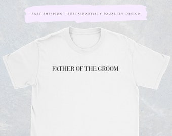T-shirt Père du marié, Cadeau pour marié, Cadeau de marié, Cadeau de cerf, Mari, Cadeau d’anniversaire, Cadeau de mariage, Tshirt amusant pour hommes, Chemise de marié