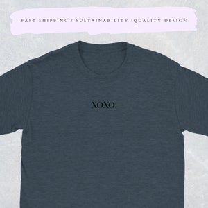 XOXO t-shirt, Tee, Women&#39;s Tee, Ladies Tee, Wedding, Hen, Bridesmaid, Bride, gift for her