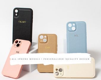 Veganistisch gepersonaliseerd aangepast telefoonhoesje, gepersonaliseerd reliëf PU-leer, iPhone 15 hoesje, iPhone 14 hoesje, iPhone 13, iPhone 12 11 Xr Xs 7 8