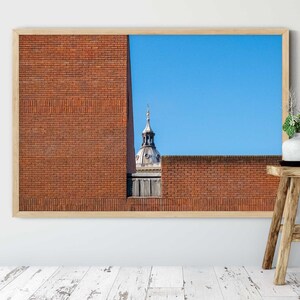London Photography, Architecture Print, Architecture Poster, London England print, Church Photography, Minimalist Photography, St Benets