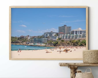 Bondi Beach, Sydney Poster, Sydney Print, Sydney Photo, Sydney Skyline, Sydney Photography, Aussie Art, Aussie Gift, Australia Photography