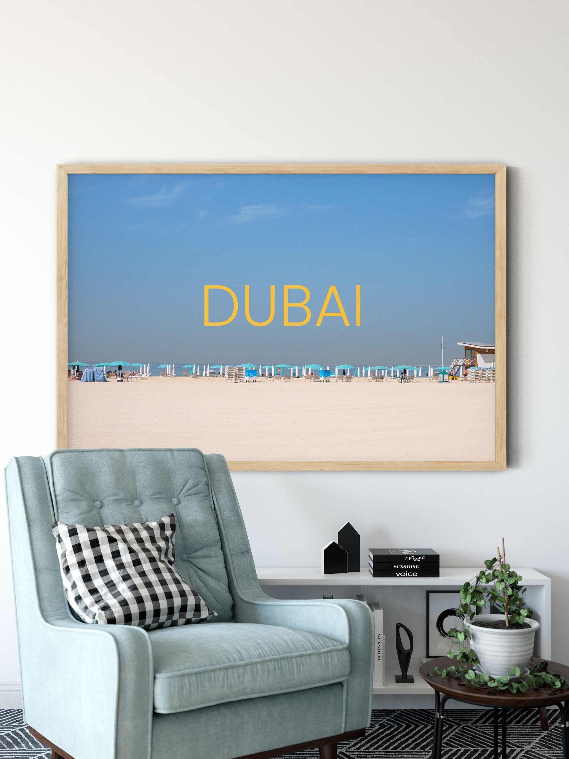 Bord de Mer, Plage, Dubai, Kite Beach, Photographie, Decoration Murale