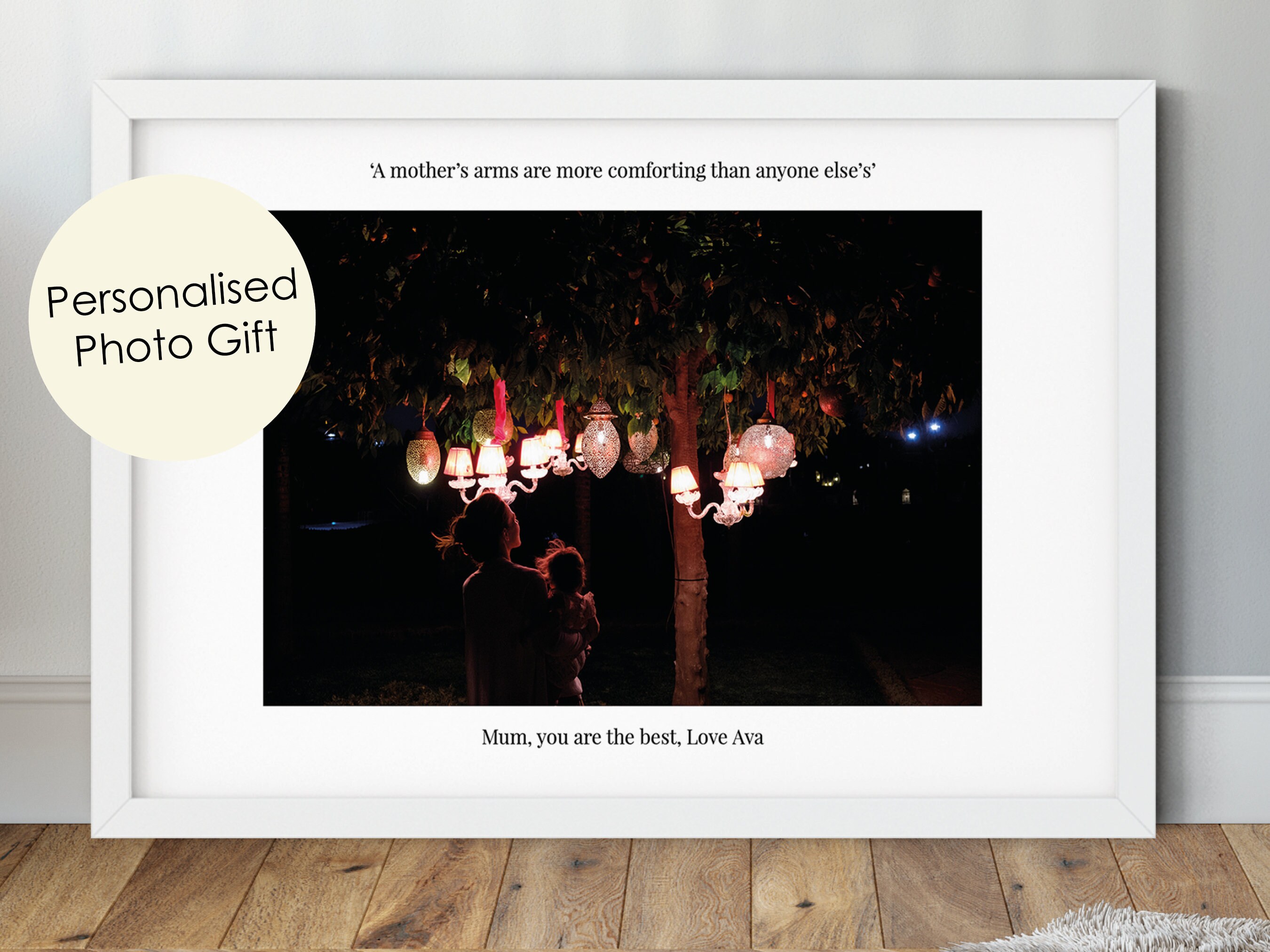 Mother's Day Gift, Mother's Birthday, Quotes About Life, Mom's Day Mum's Present, Art Personalised P