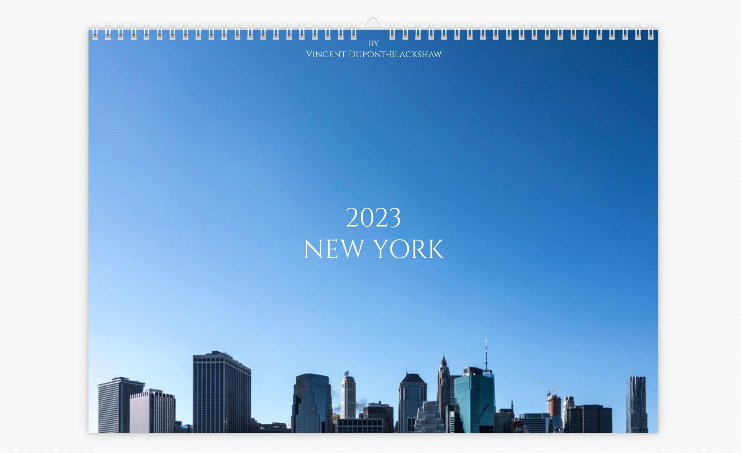 NYC Photography 2023 Calendar New York Calendar Large Etsy