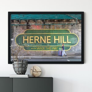 London Print, Herne Hill, SE london, Street photography