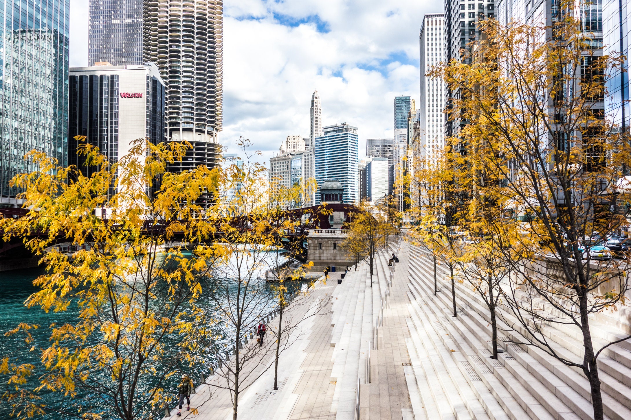Otoño en Chicago Chicago Cityscape Chicago Architecture Etsy