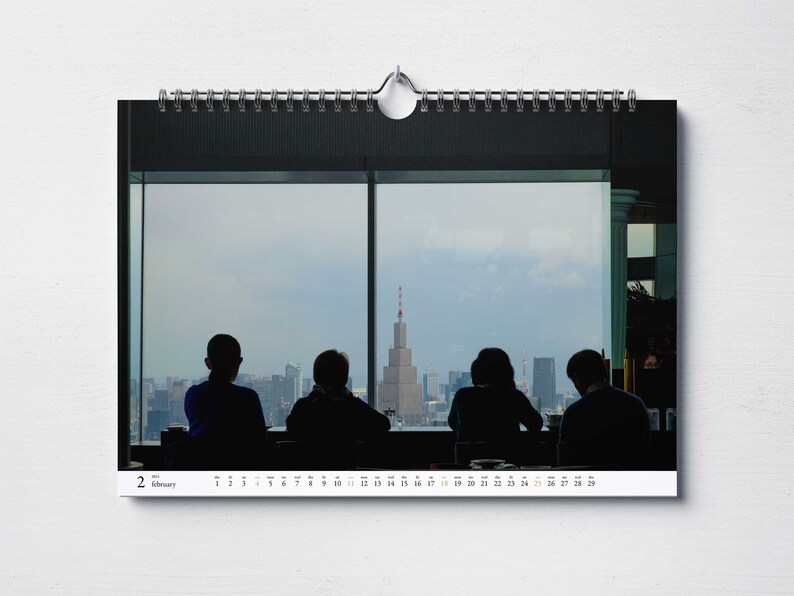Tokyo 2024 Calendar A3 Wall Calendar A4 Calendar Japan Photography