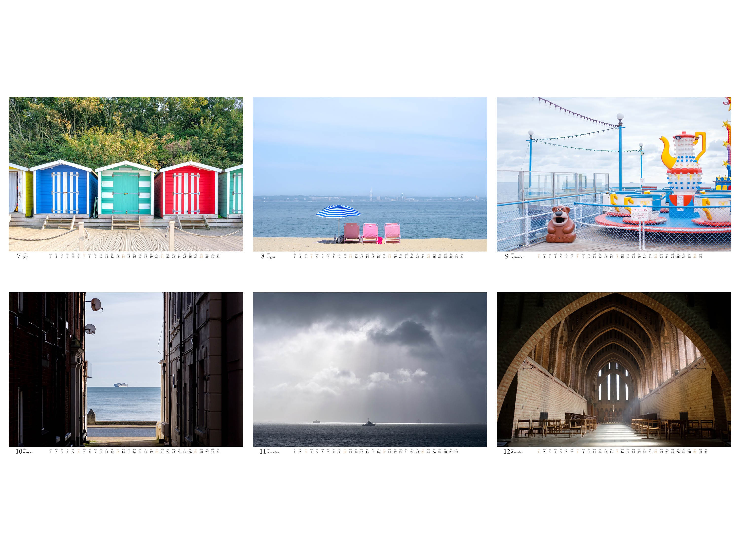 Isle of Wight 2024 Calendar A3 Wall Calendar A4 Calendar Isle of Wight