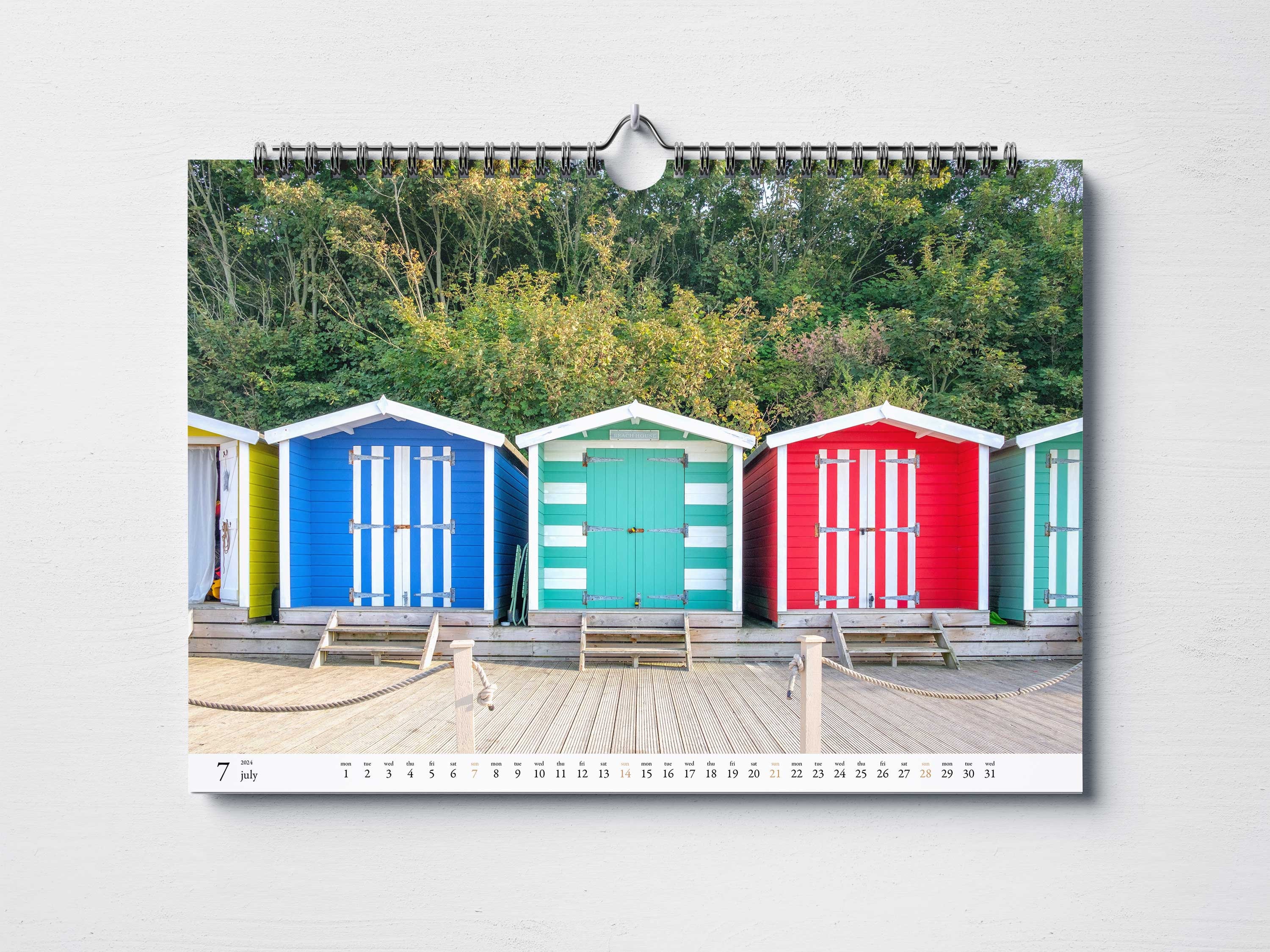 Isle of Wight 2024 Calendar A3 Wall Calendar A4 Calendar Isle of Wight