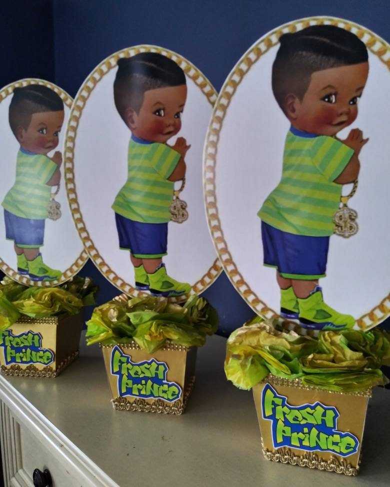 3 Piece Fresh Prince Centerpieces Etsy