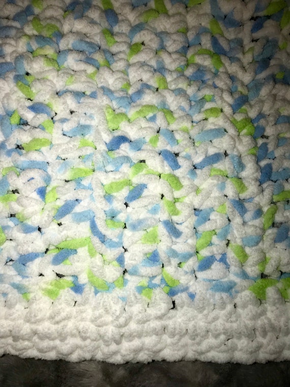 Bernat Baby Blanket Big Ball Yarn - Funny Prints