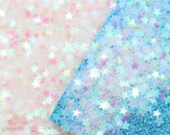 Girls Glitter Stars Lavender Boxy by Azarhia main image 0