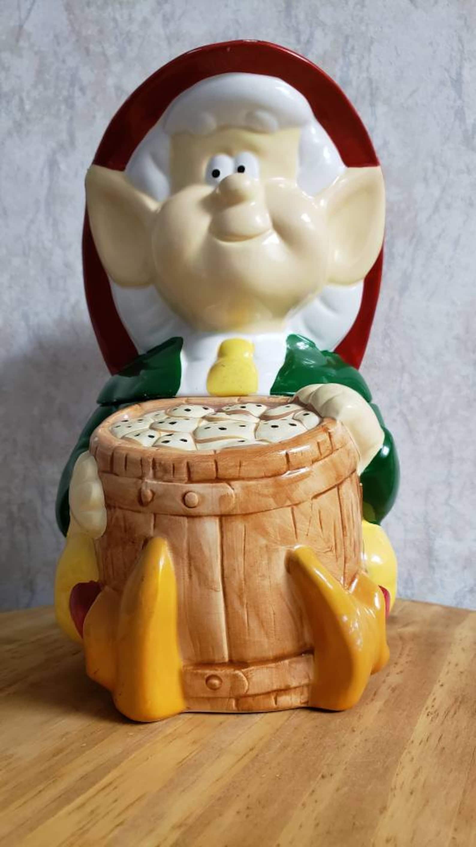 Keebler Elf Cookie Jar LID Etsy