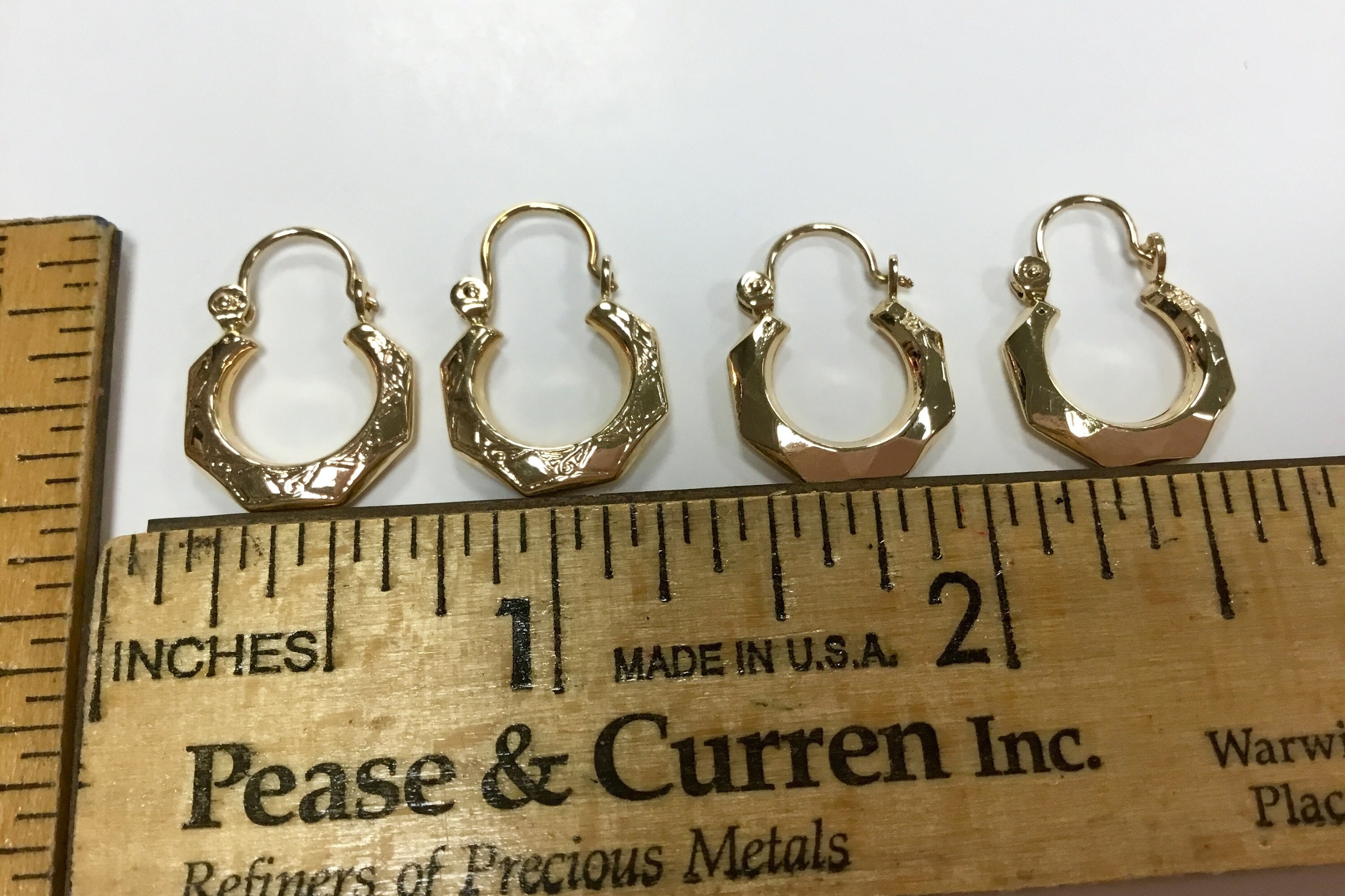 New Orleans Creole hoop earrings for infants and children. Etsy