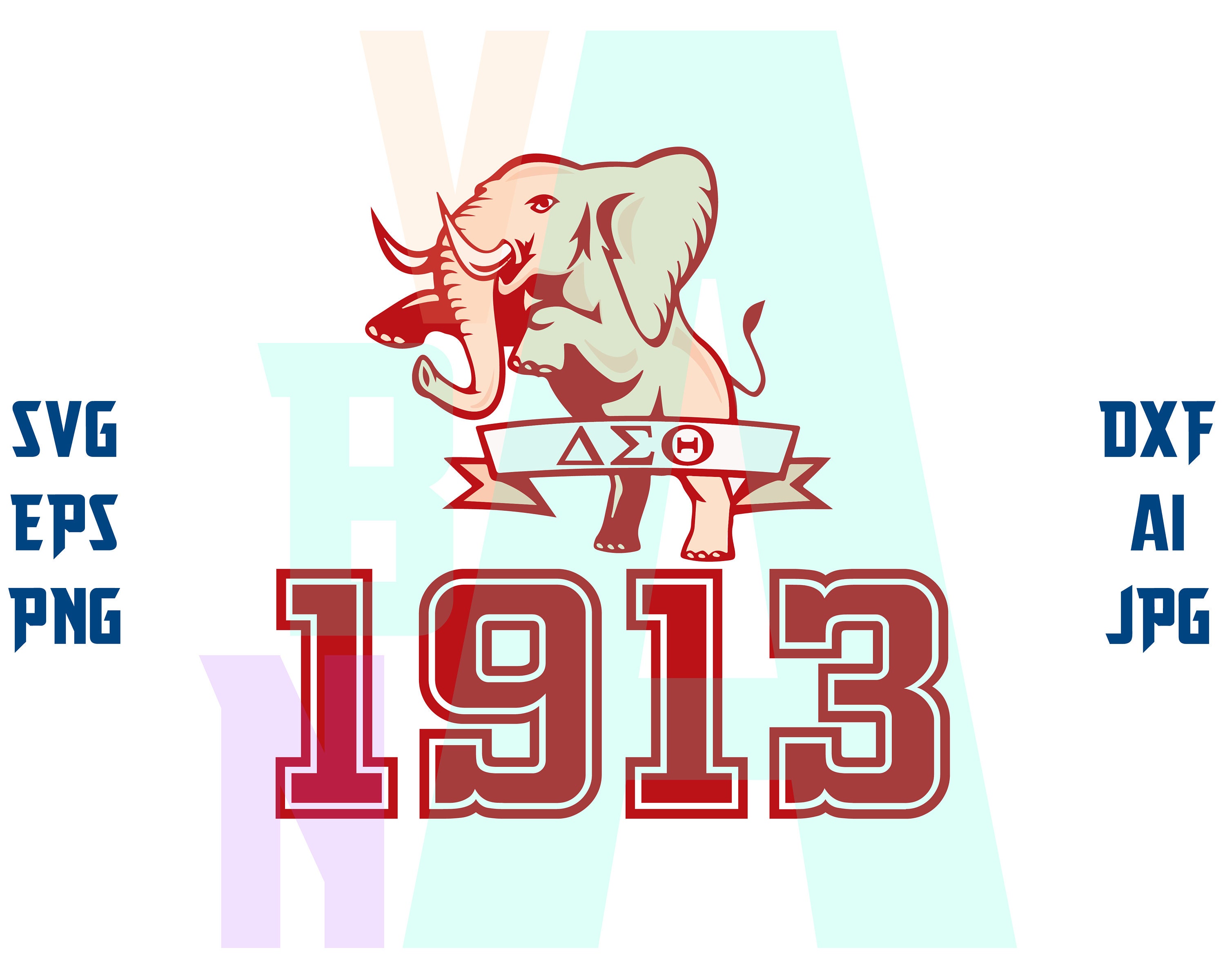 Free Free 282 Elephant Svg Delta Sigma Theta SVG PNG EPS DXF File