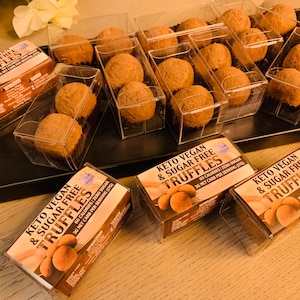 BrainSnac KETO LINE (K2|K3) - The Ultimate KETO Vegan Sugar Free Guilt Free Truffles (Various Flavors)