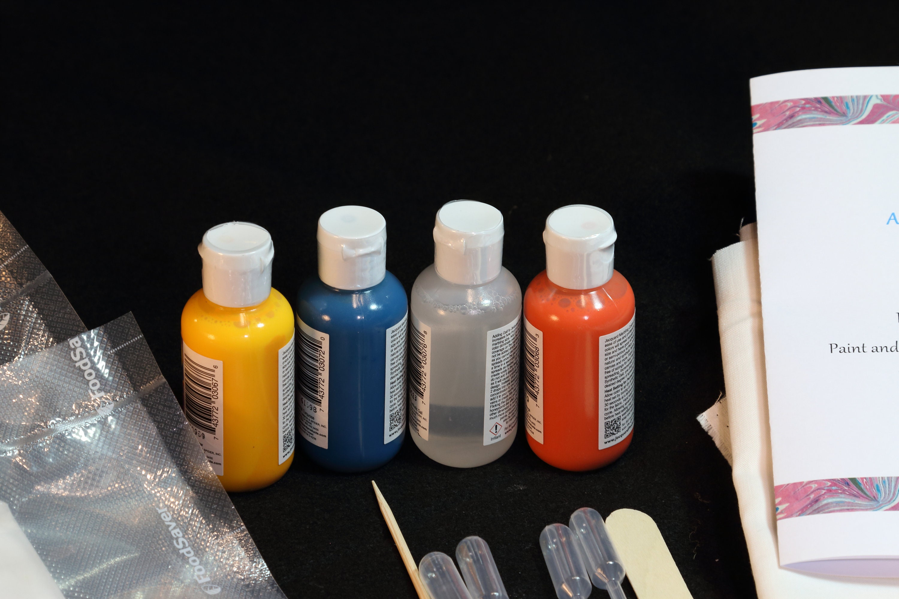 DIY Water Marbling Kit, Marbling Set, Craft Kit to Make Marbled Paper