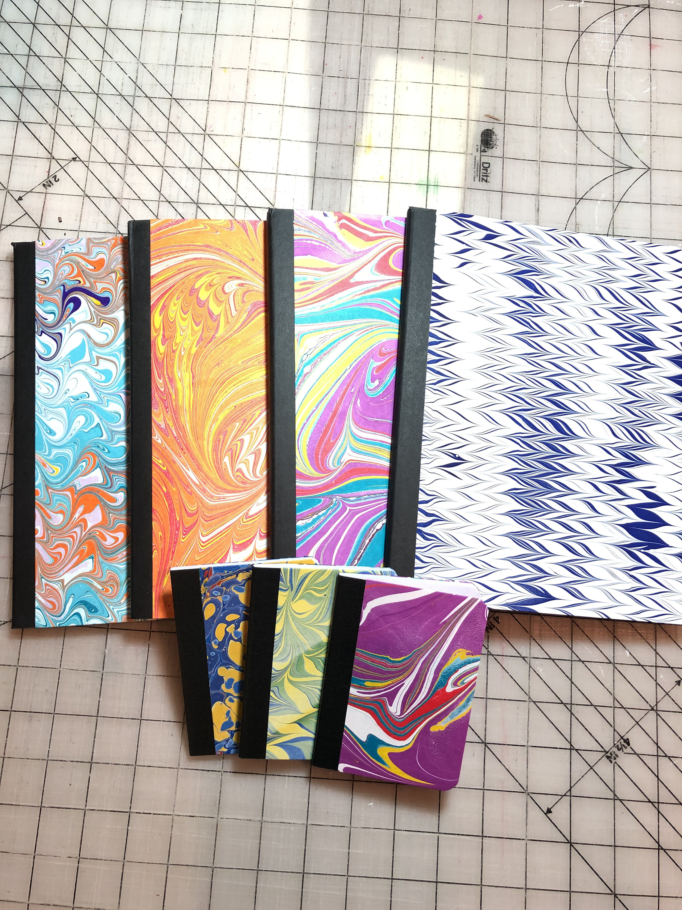 DIY Water Marbling Kit, Marbling Set, Craft Kit to Make Marbled Paper