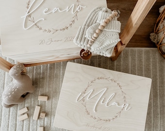 Creative Deco XXL Grande Caja Madera para Decorar con Tapa | 40 x 30 x 24 cm (+/-1cm) | Cofre Creative Deco XXL Grande Caja Madera para Decorar con Tapa | 40 x 30 x 24 cm (+/-1cm) | Cofre
