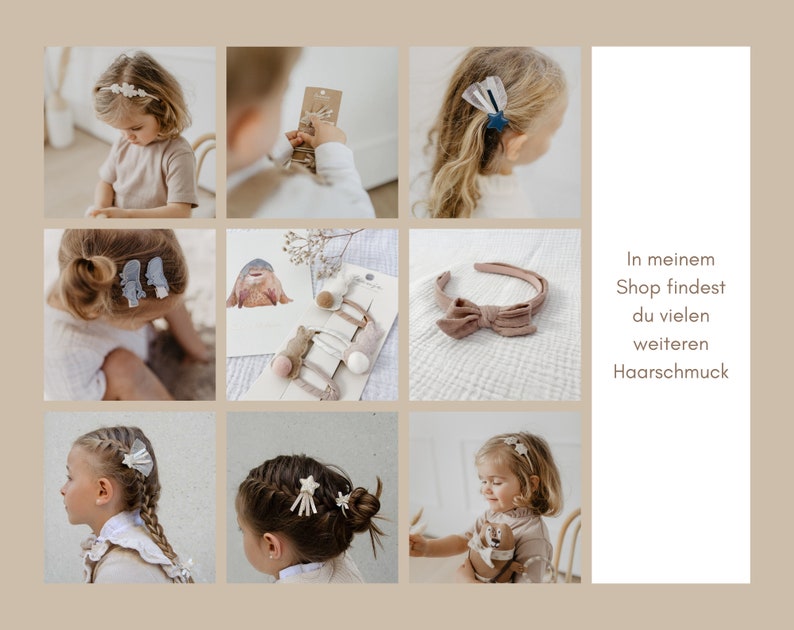 Haarspangen Gänse für Kinder, Kinderhaarspangen Tiermotiv, Haaraccessoires, Haarspangen für Kinder, Haaraccessoires, Haarclips image 3