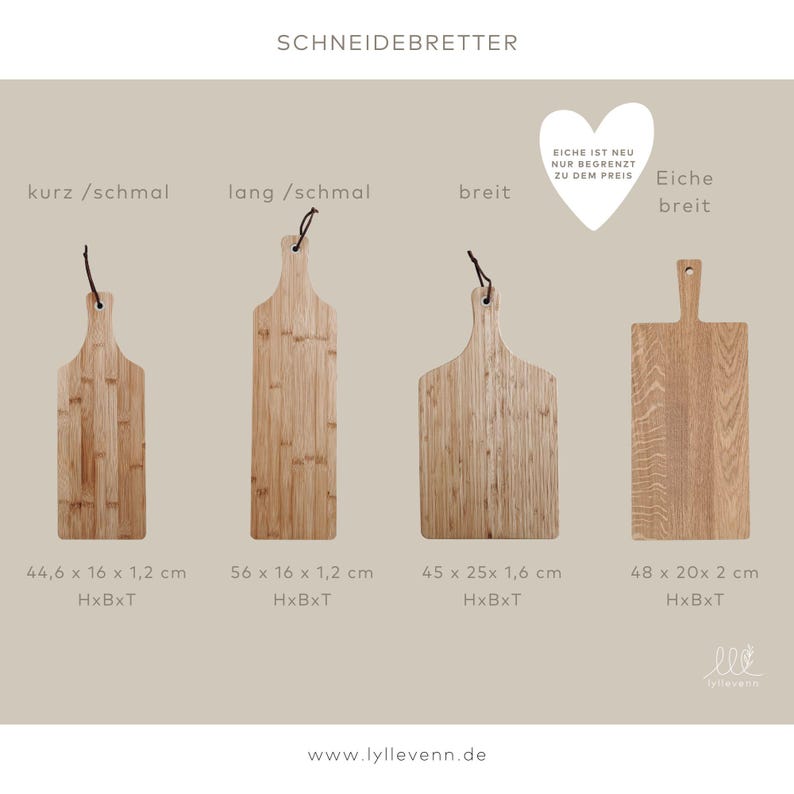 Tabla de cortar para bodas hecha de roble, personalizada con nombres y fecha. imagen 5