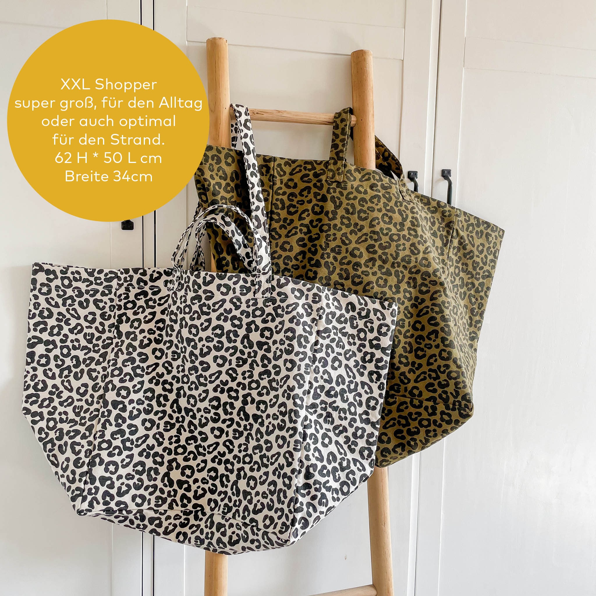 Shopper Leo Fell Tasche Shopper Aus Canvas Mit Stickerei Blume Des