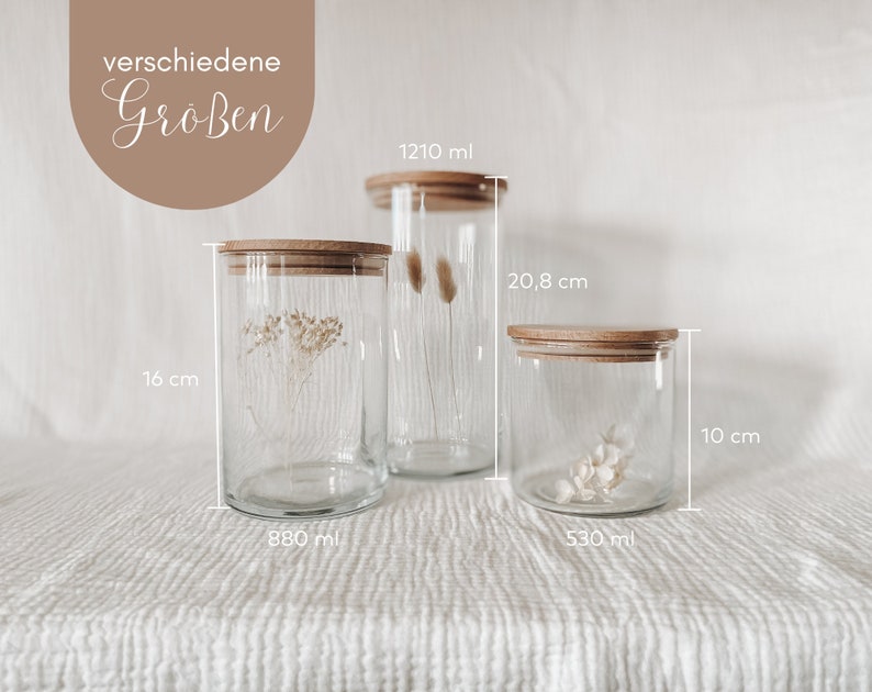 Vorratsglas, Taufe Geschenk, Glas personalisiert, Geschenk Kommunion, Kommunionsgeschenk Geldgeschenk, Geschenk Taufe, Deko Bild 7