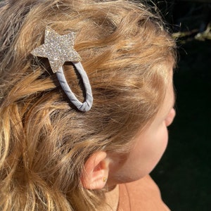 Kinder Haarspangen Glitzersterne Spangen Bild 8