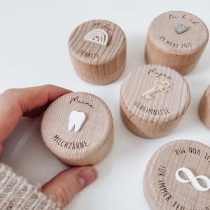 Caja de dientes, caja de dientes de leche, dientes de leche, caja de dientes personalizada, regalos de nacimiento para bebés, caja de dientes para niñas, hada de los dientes, caja de dientes de leche
