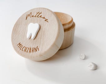 Scatola porta-denti per denti da latte, scatola porta-denti per bambini, scatola porta-denti personalizzata, regali per neonati, scatola porta-denti per bambine, fatina dei denti, scatola porta-denti per bambini