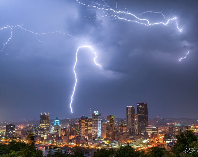 Pittsburgh Lightning Dustin McGrew Photography