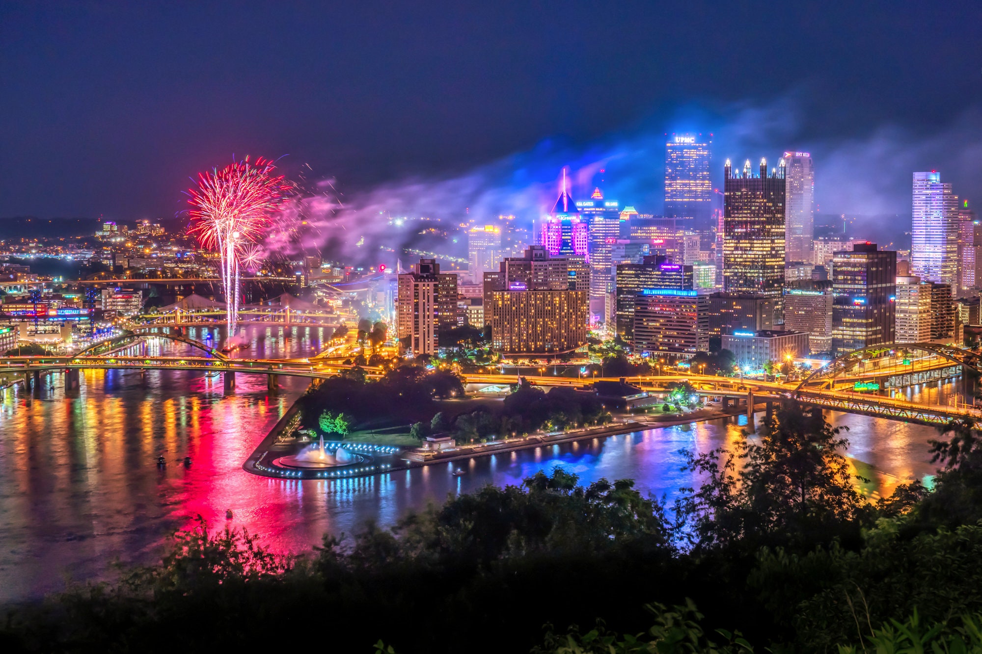 Pittsburgh Fireworks 2024 Toyota Oona Torrie