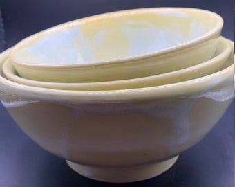 Yellow Nesting bowls