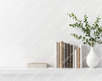 Home Office Zoom Hintergrund, minimalistische virtuelle moderne Bürokulisse, professionelle Arbeit von zu Hause aus, Arbeit von zu Hause aus