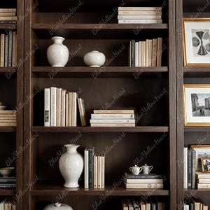 Home Office Zoom Background, Virtual Modern Office Digital Backdrop, Professional Zoom Background, Work from Home Virtual Office Background