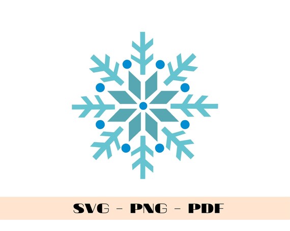 Download Snowflake Svg File Christmas Svg Winter Svg Christmas Etsy