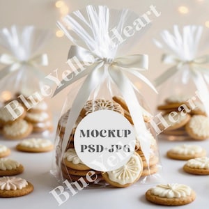 Round Tag Cookie Mockup, Macaron, White Sticker Label Mocks, You Stickers Template Mock-up, Favor Mockup, Mockup Christmas, PSD mocks