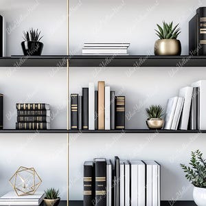 Home Office Zoom Background, Virtual Modern Office Digital Backdrop, Professional Zoom Background, Work from Home Virtual Office Background
