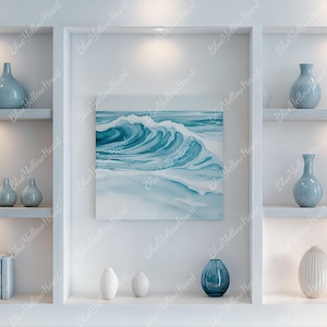 Home Office Zoom Background, Virtual Modern Office Digital Backdrop, Professional Zoom Background, Work from Home Virtual Office Background