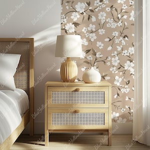 Wallpaper Mockup, Headboard Wallpaper Mockup, PSD Smart Object, Interior Wall Mock-ups, Wall Decal Mock up, Bedroom Wall Mock-up