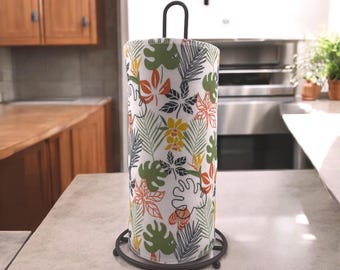 Paperless “Paper” Towels 12- 10”x14” 1- ply / Eco-friendly Kitchen/Paperless Kitchen/ Reusable Cloth Towels/ Zero Waste/Fall Leaves