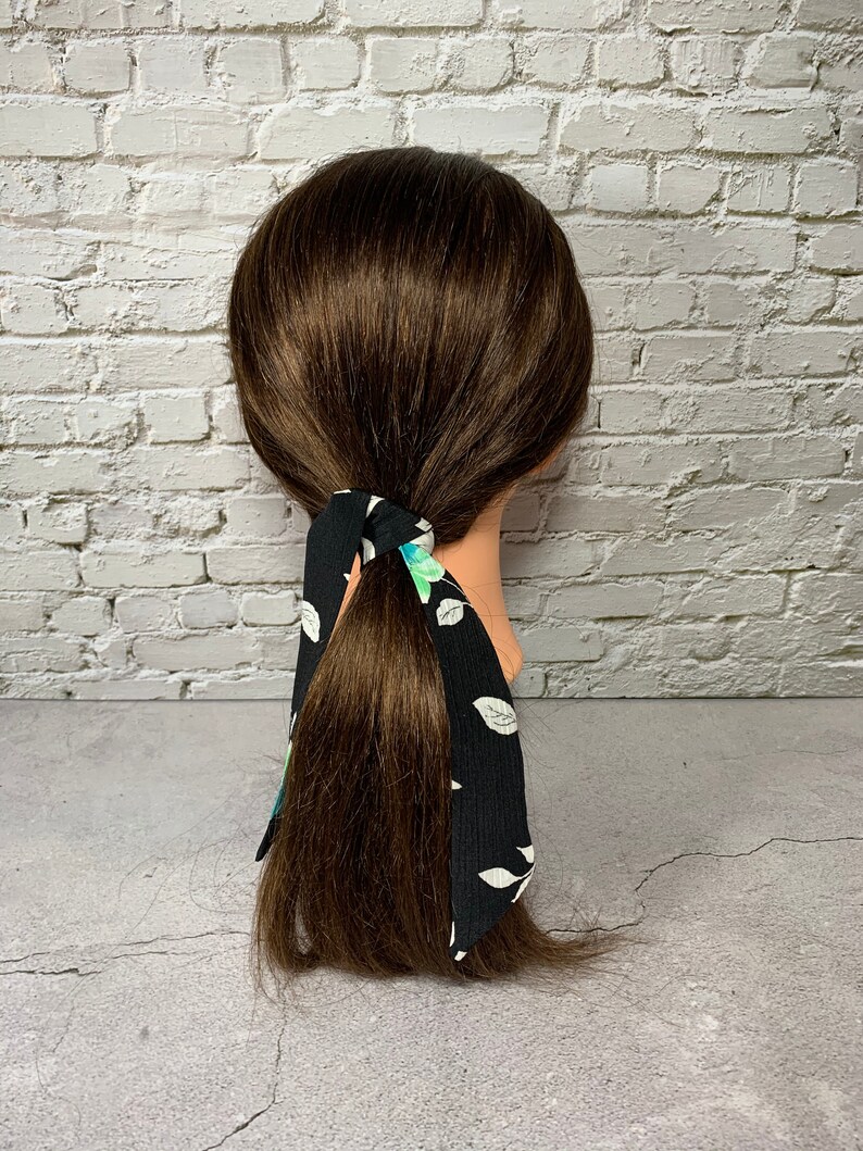 Hair Scarf Hair Ribbon Hair Scarves Ponytail Hair Scarf Etsy
