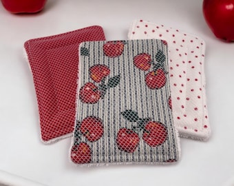 Reusable Kitchen Sponge Set: Eco-Friendly Dish Scrubber, Washable Zero Waste Sponges (Pack of 3)