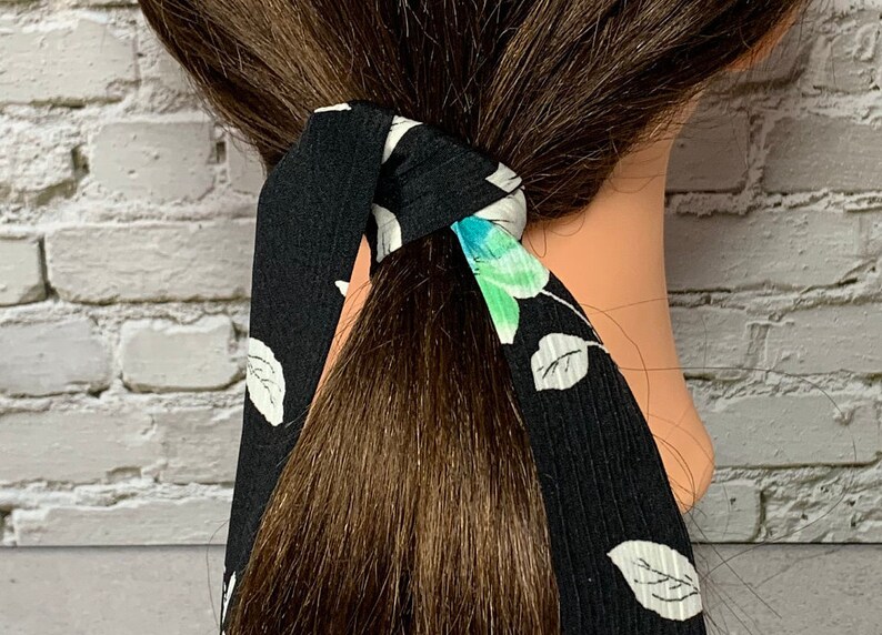 Hair Scarf Hair Ribbon Hair Scarves Ponytail Hair Scarf Etsy