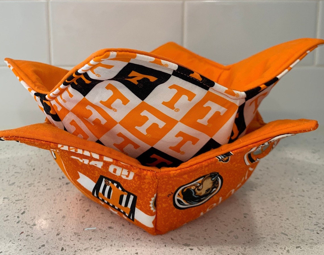 Bowl Cozy Microwave Reversible Bowl Cozy Quilted Hot Pad Etsy