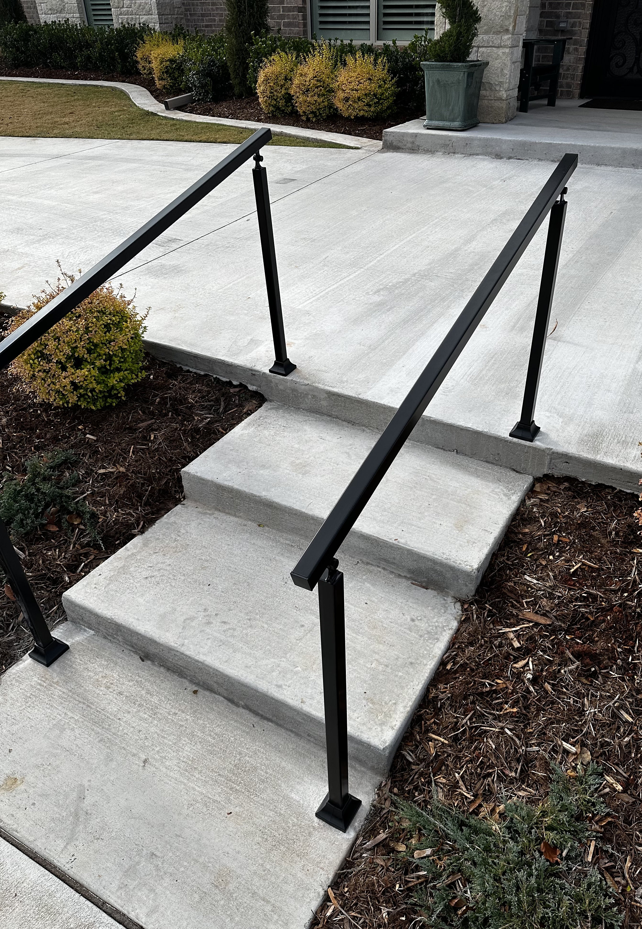Metal Adjustable Handrail/powder Coating/home Improvement - Etsy