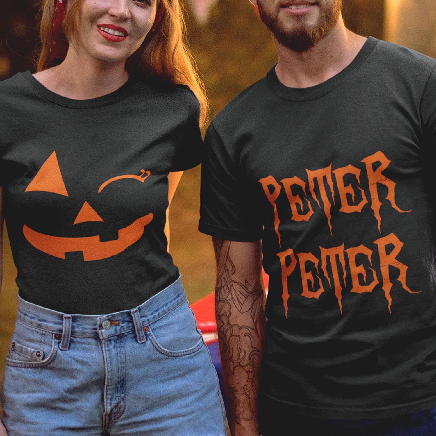 Peter Peter Pumpkin Eater Costume T-Shirt Peter Peter Pumpkin Eater Costume T-Shirt