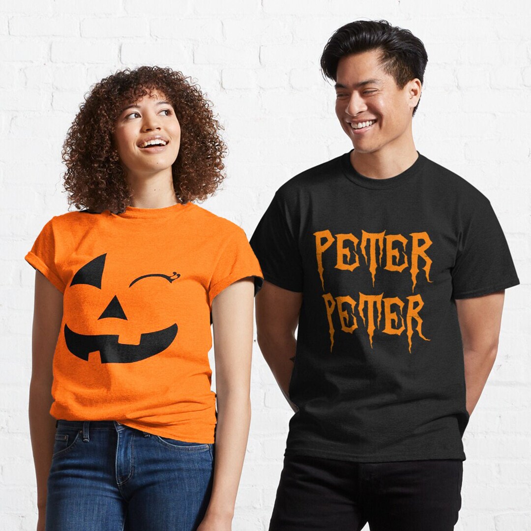 Peter Peter® Pumpkin Eater Adult Couples Halloween Costume Tshirt Etsy