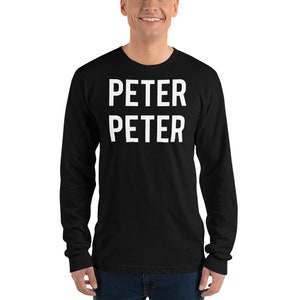 Peter Pumpkin Eater Halloween Costume Long Sleeve Shirt