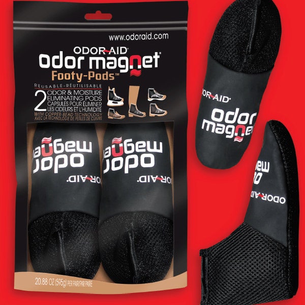 Foot-Shaped Odor Eliminating Pods